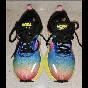 DISCONTINUED Women's Size 7 - Hoka One One HOKA Bondi 8 Rainbow Pride